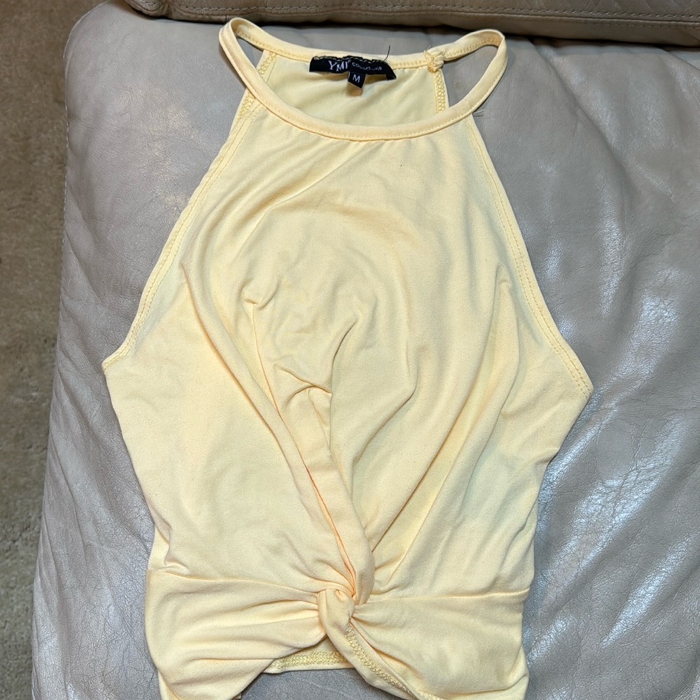 Yellow tank top
